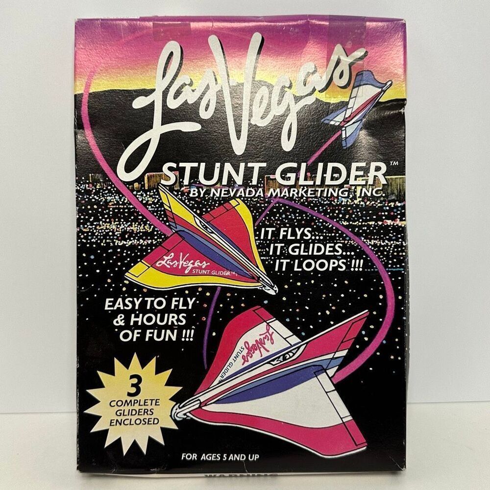Las Vegas stunt glider Planes